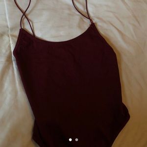 spaghetti strap bodysuit
